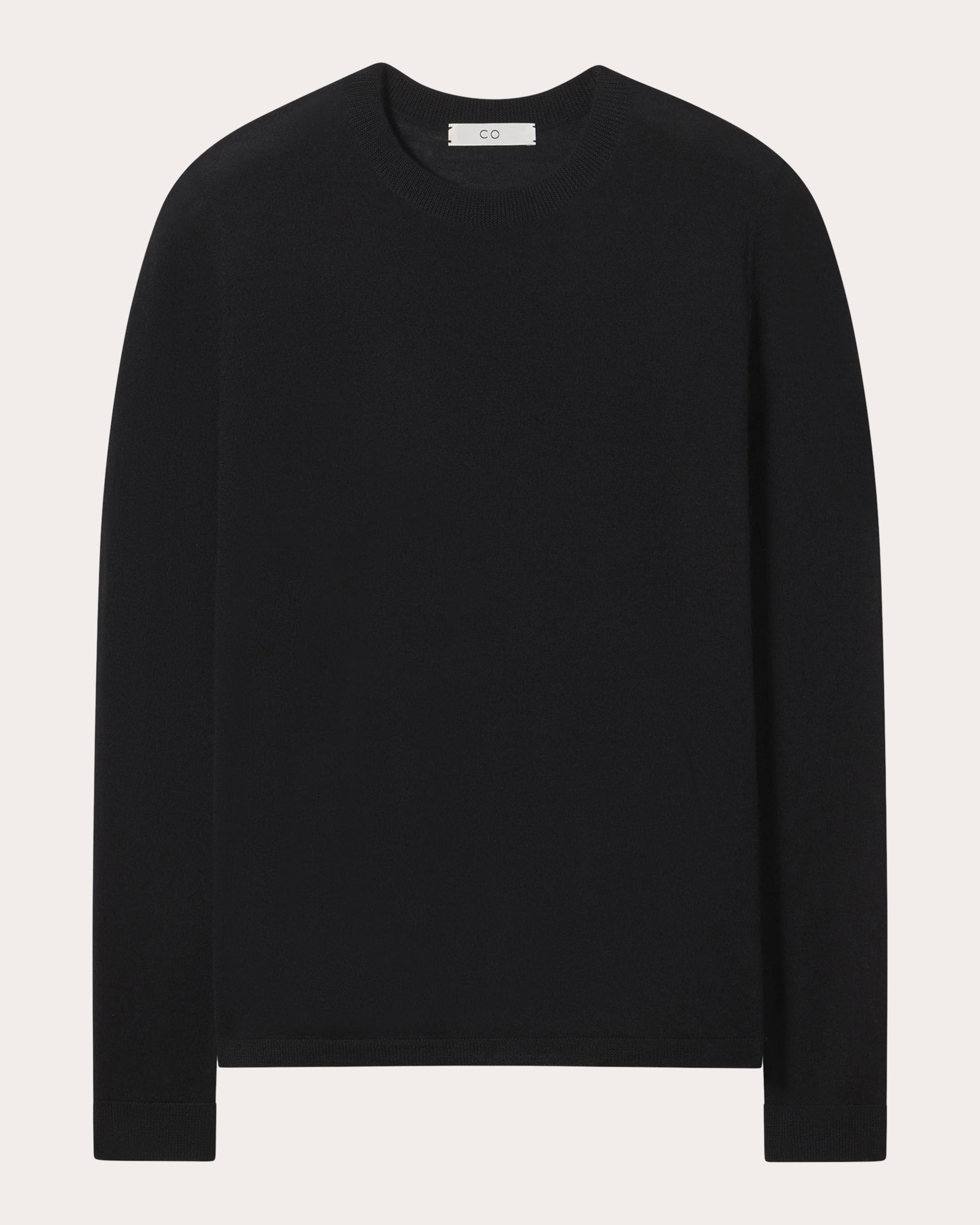 Fine Cashmere Long-Sleeve Top