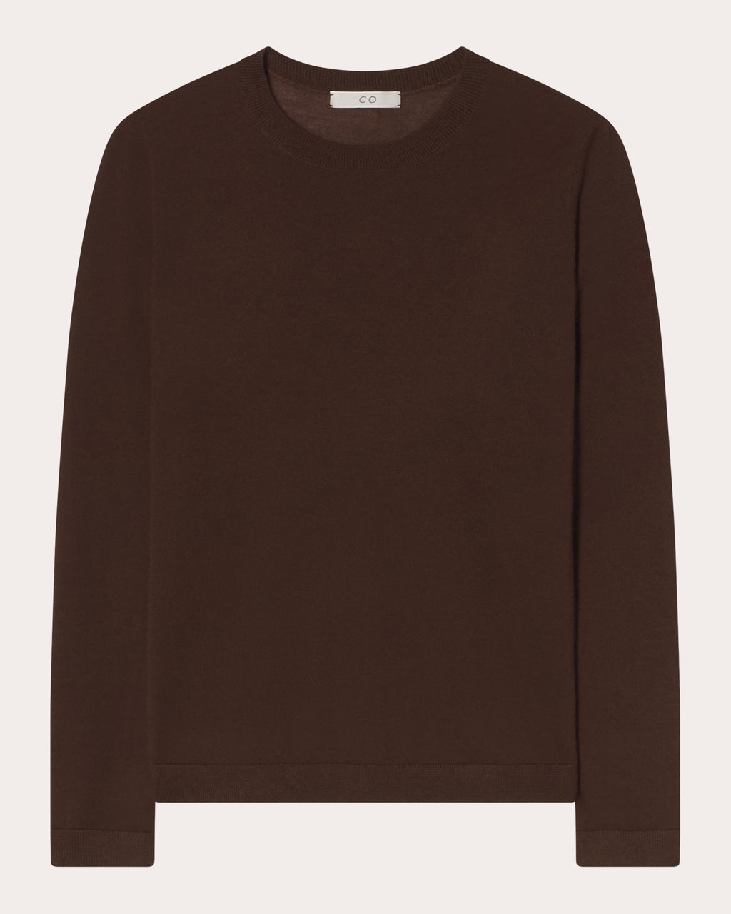 Fine Cashmere Long-Sleeve Top