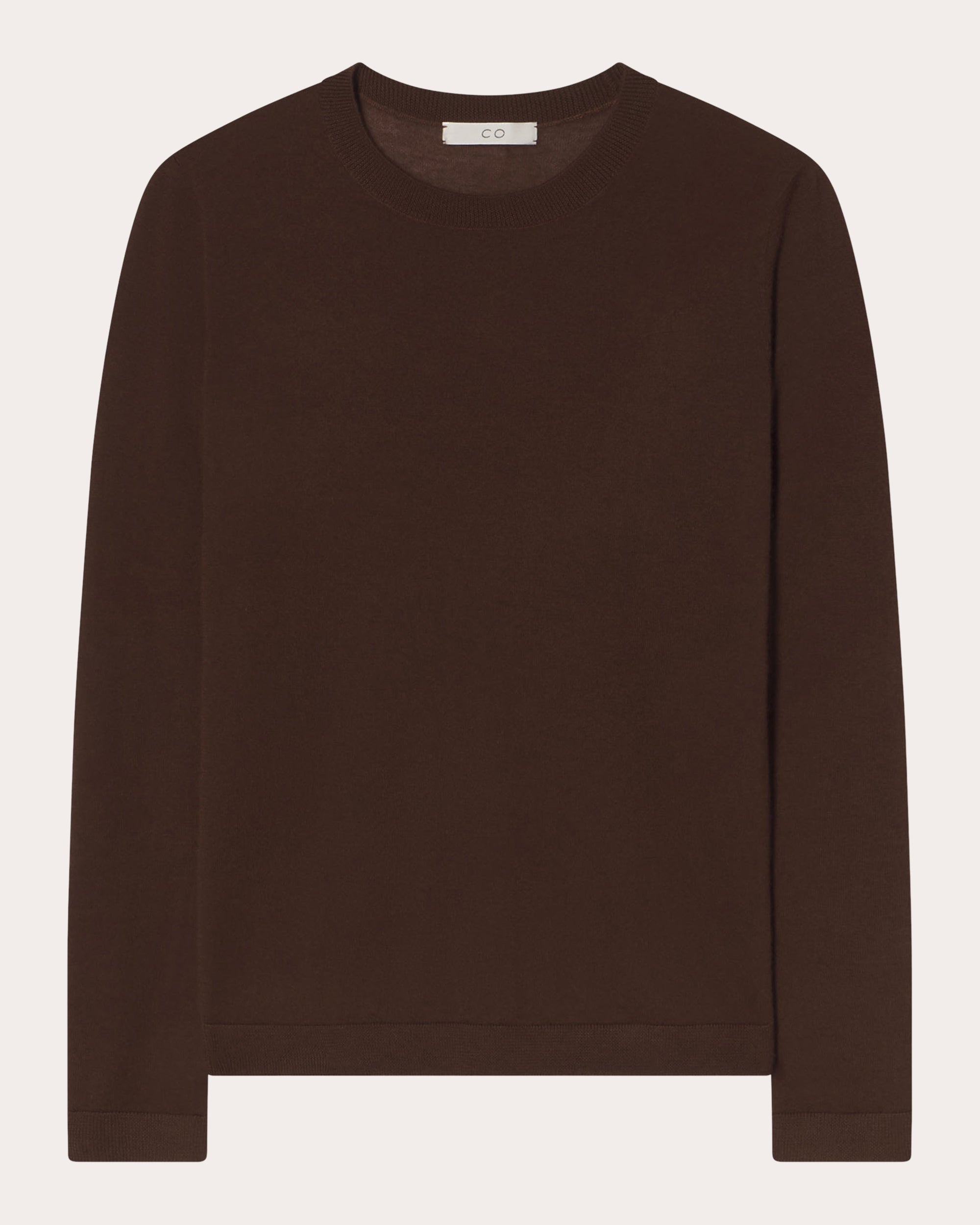 Fine Cashmere Long-Sleeve Top