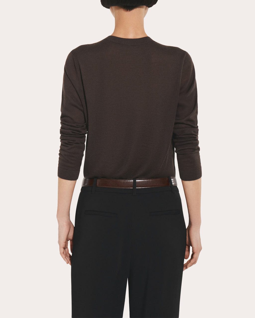 Fine Cashmere Long-Sleeve Top