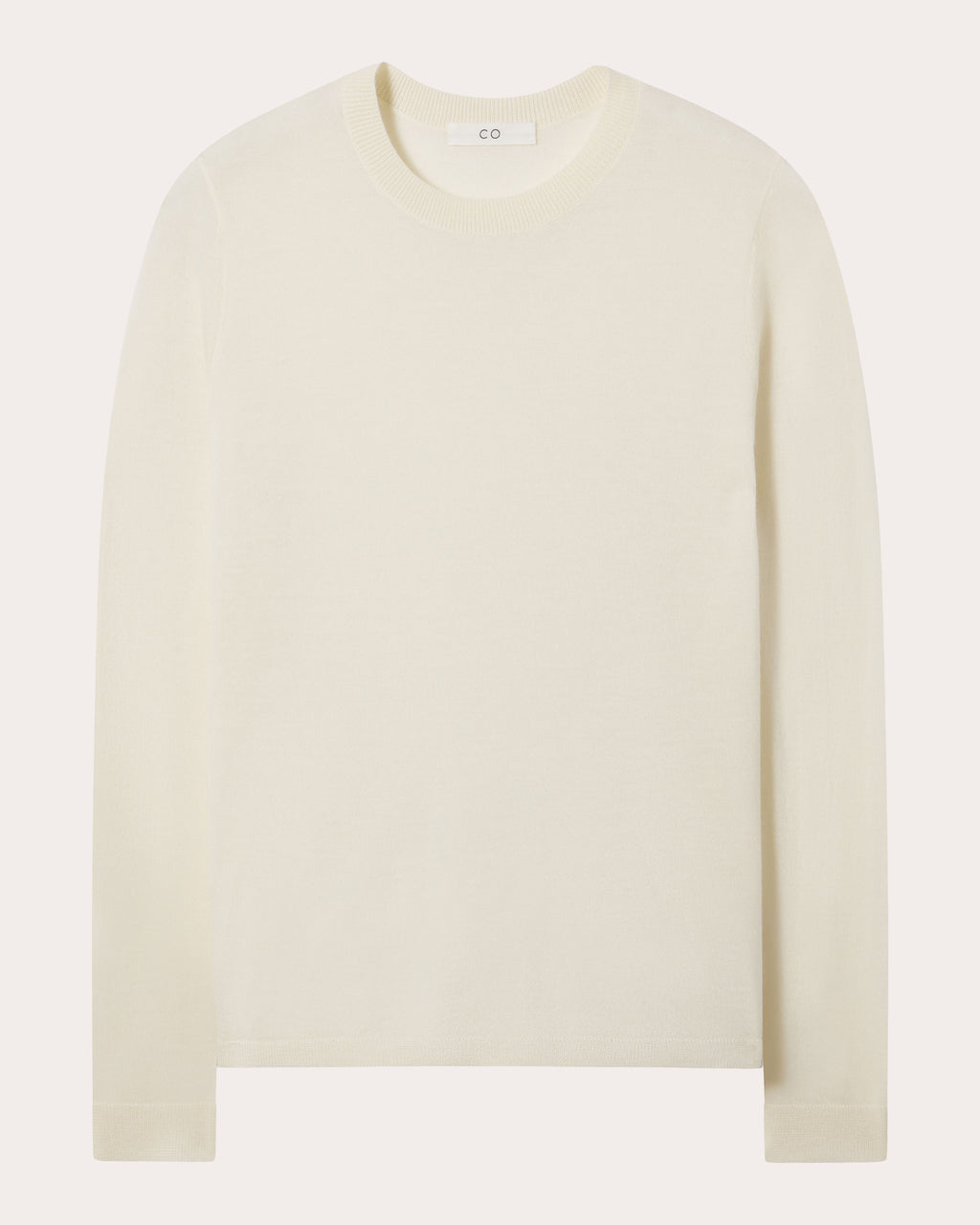 Fine Cashmere Long-Sleeve Top