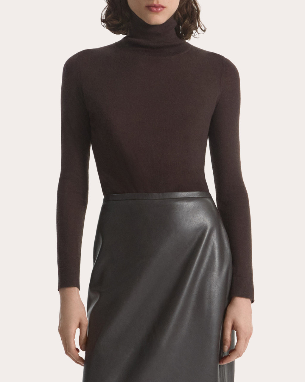 Fine Cashmere Slim Turtleneck