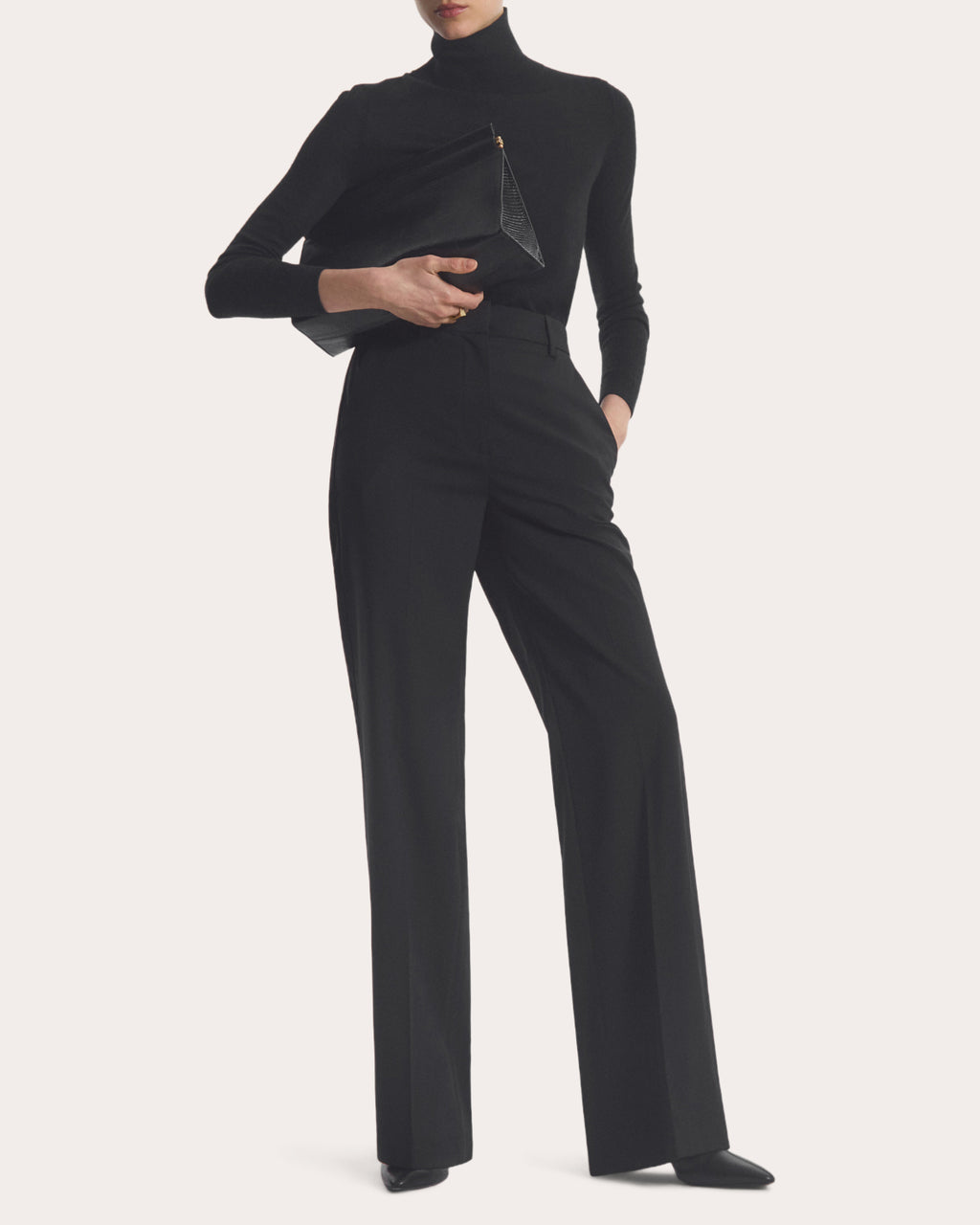 Fine Cashmere Slim Turtleneck