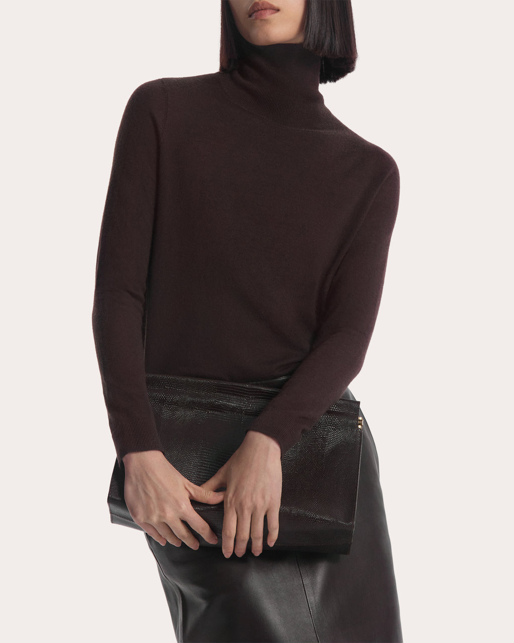 Fine Cashmere Slim Turtleneck