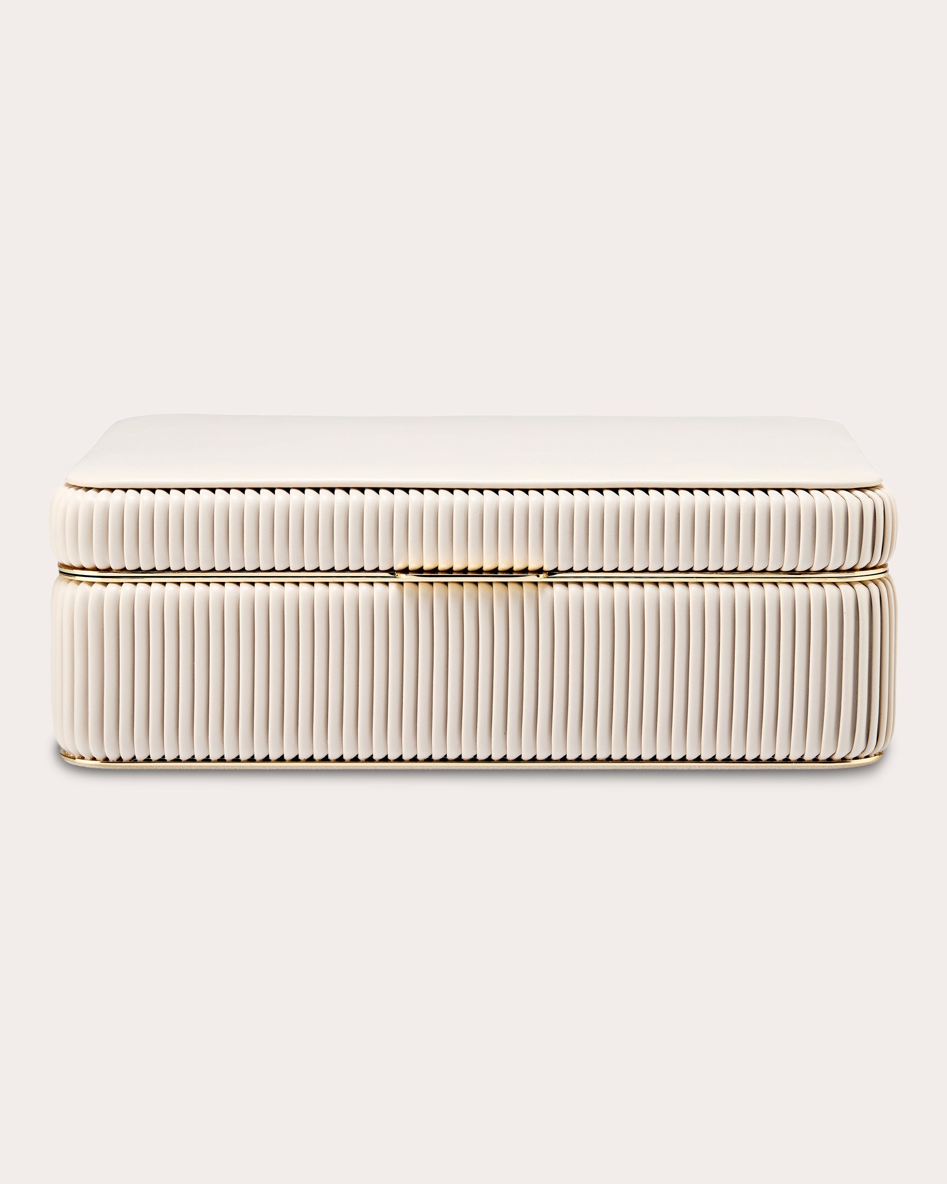 Bella Pleated Medium Jewelry Box