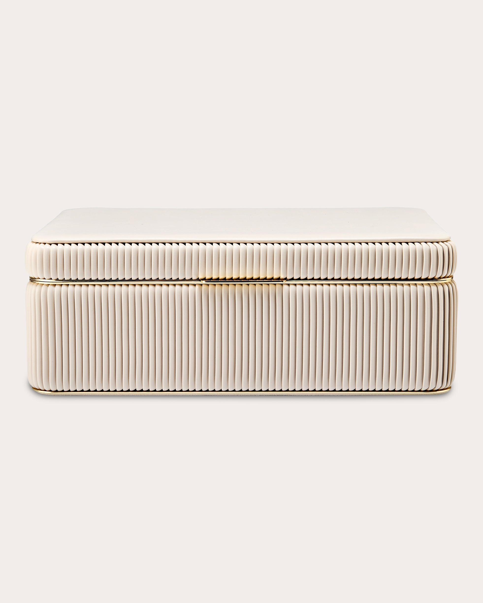 Bella Pleated Large Jewelry Box