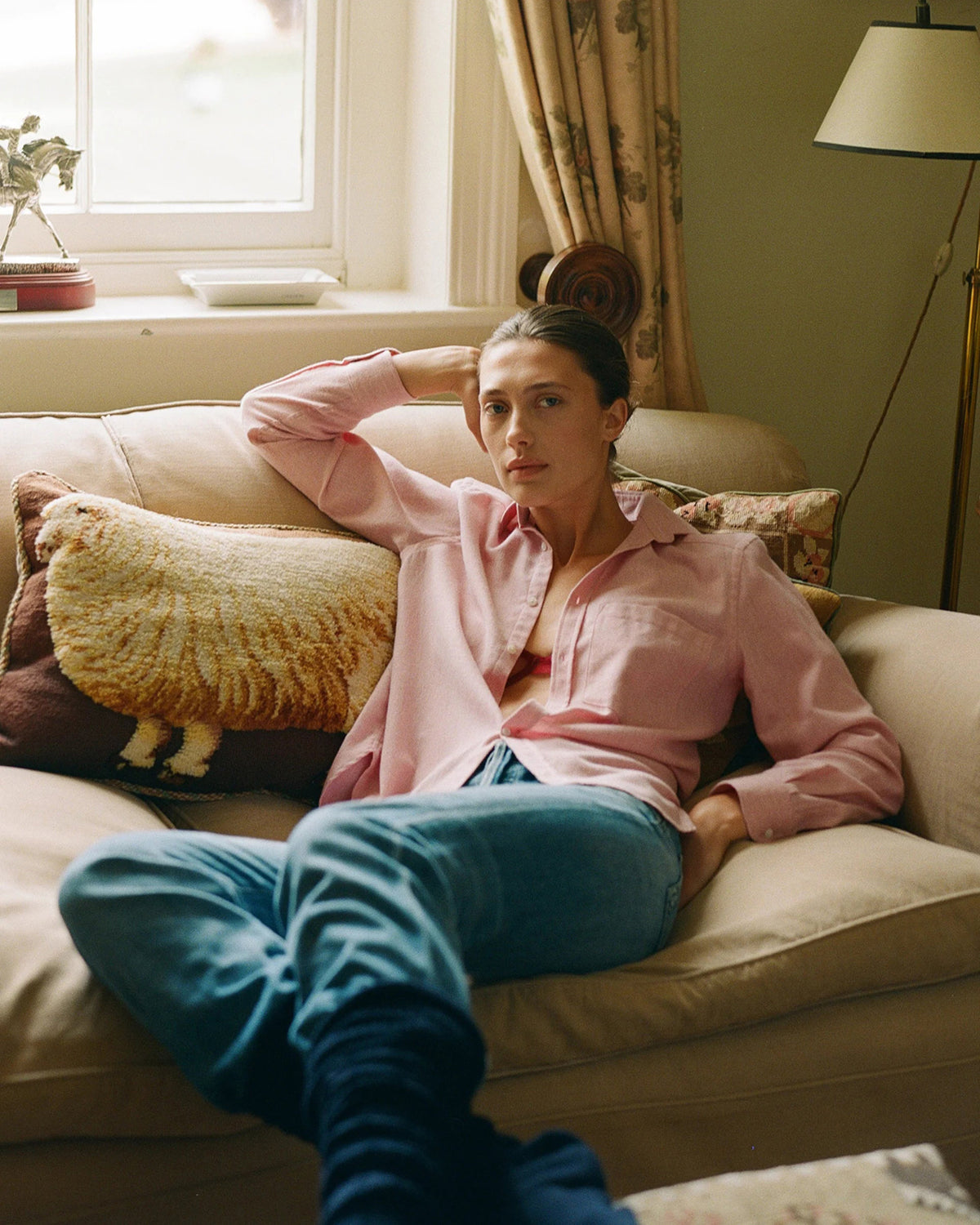 The Classic Brushed Cotton Wool Shirt