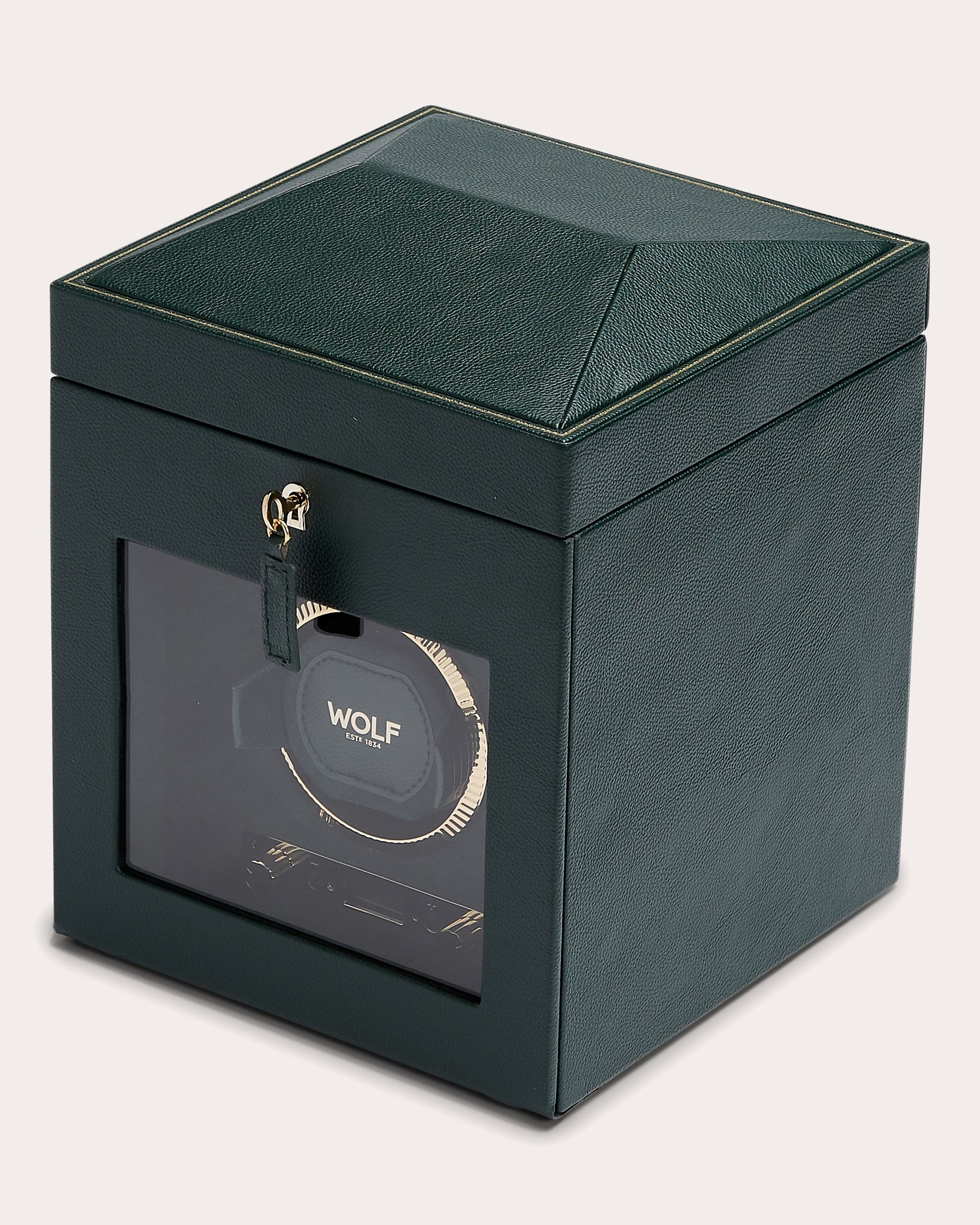British Racing Single Watch Winder Storage Case