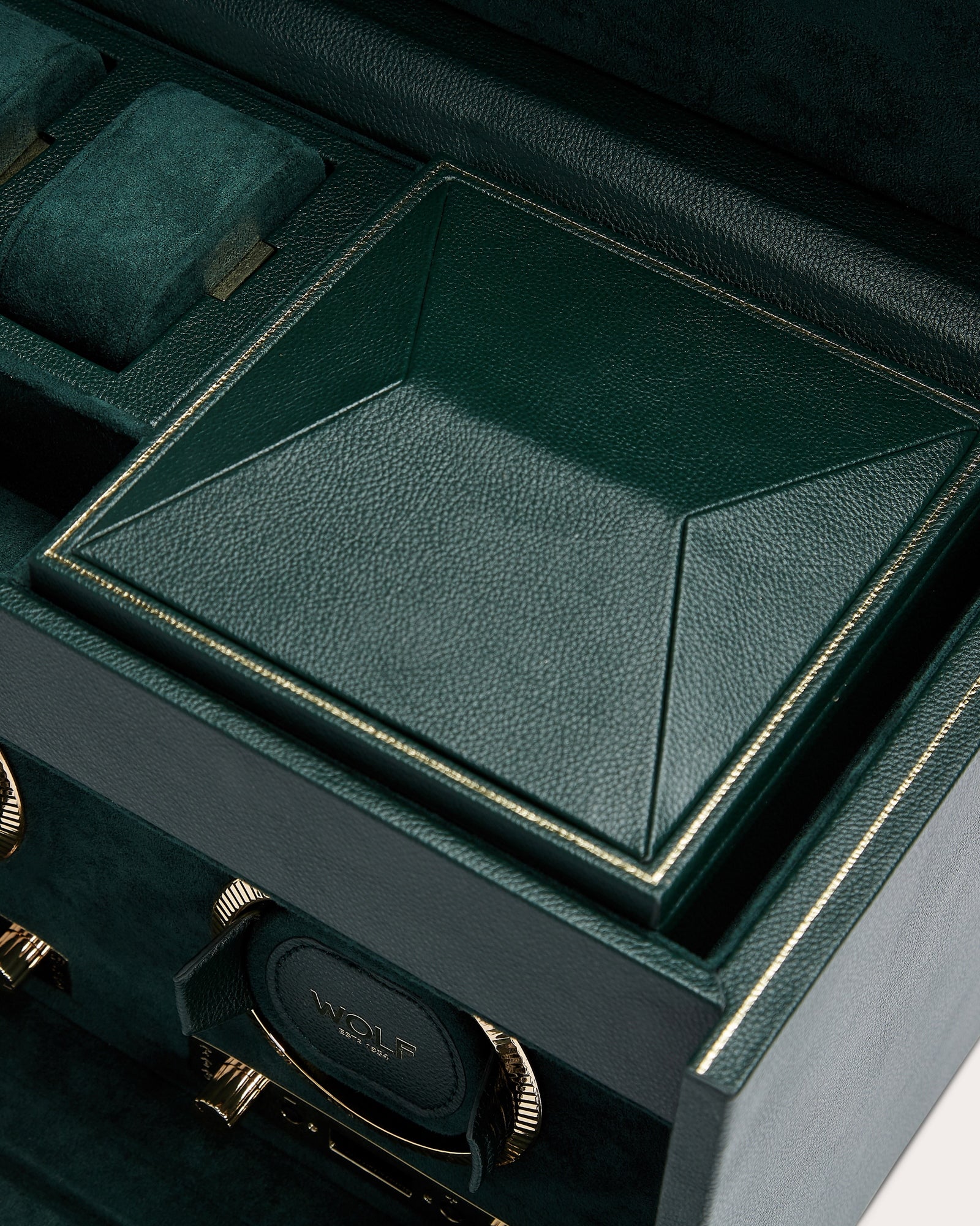 British Racing Double Watch Winder Storage Case