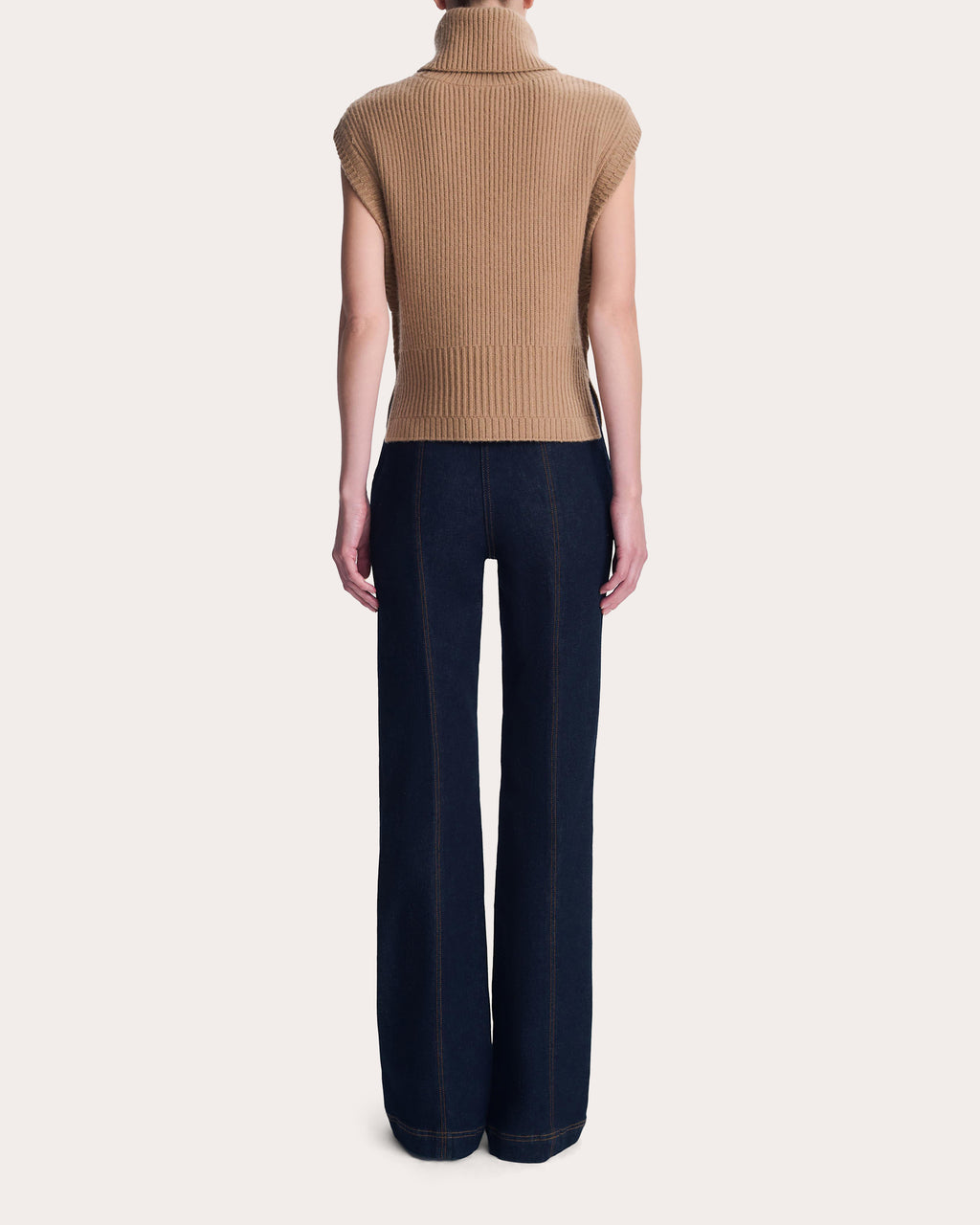 Maple Wool Knit Turtleneck Top