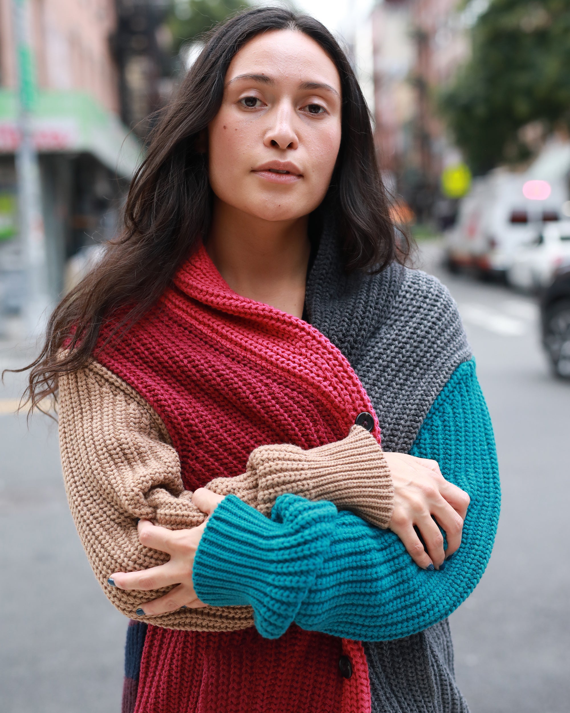 Quinn Cashmere Wool Shawl Collar Cardigan
