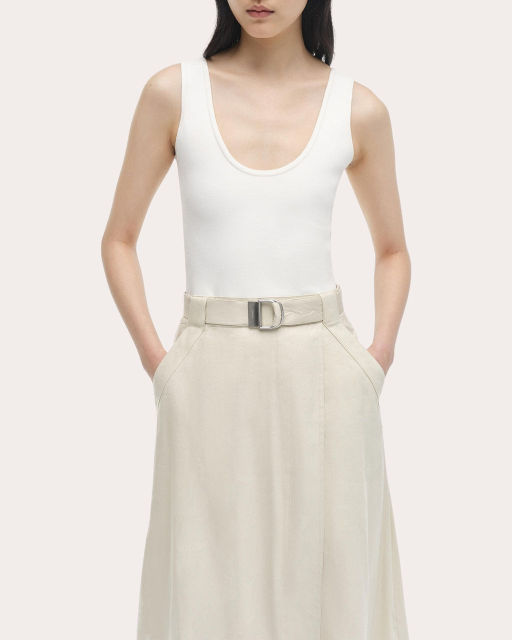 Camden Combo Tank Midi Dress
