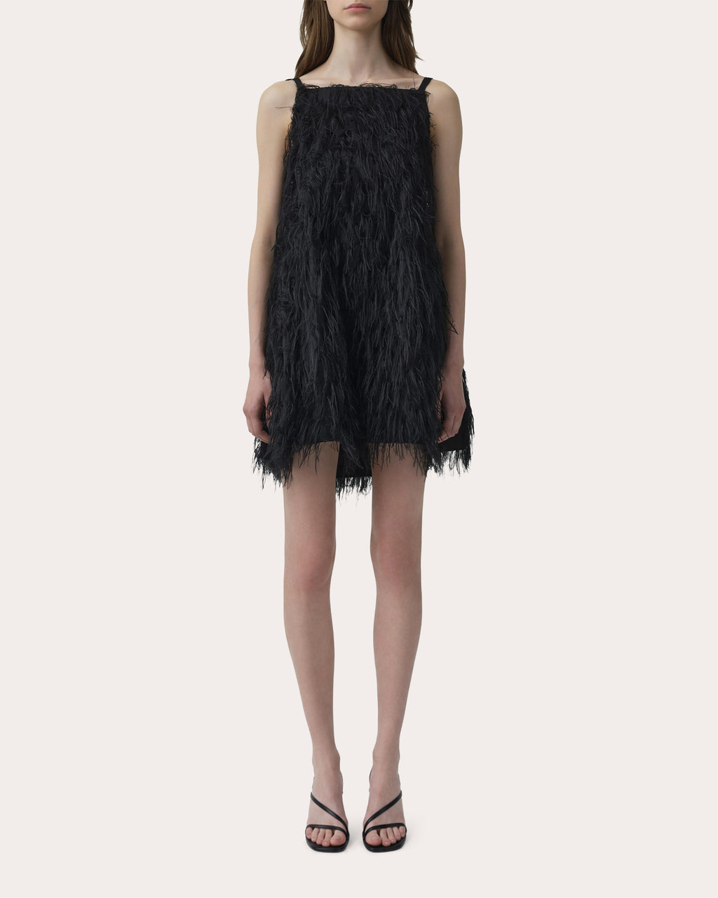 Kalla Fringe Jacquard Mini Dress