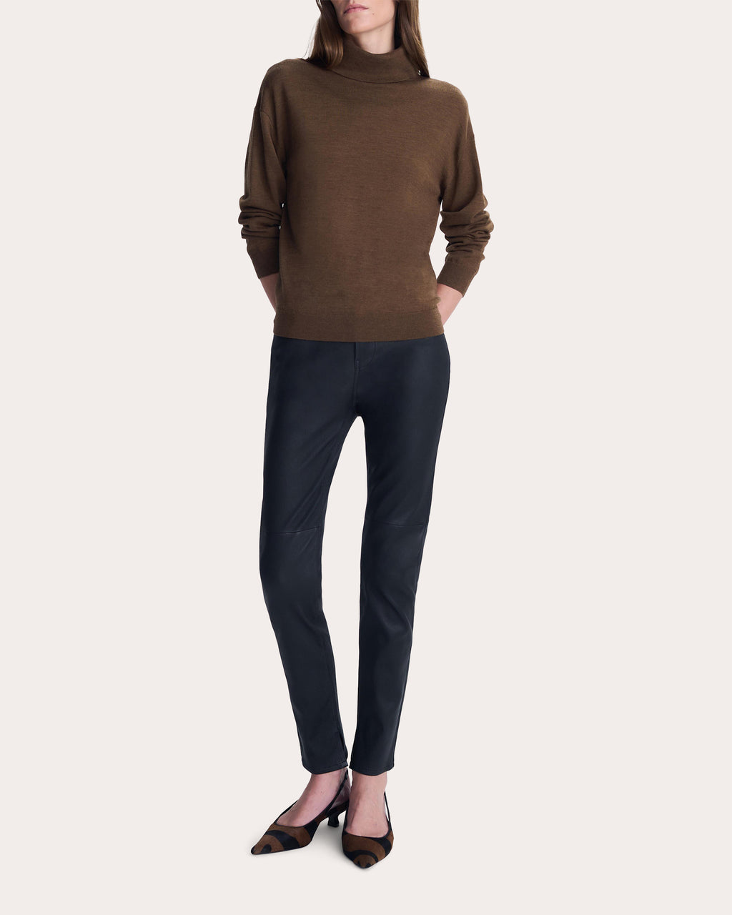 Aaliyah Merino Wool Turtleneck