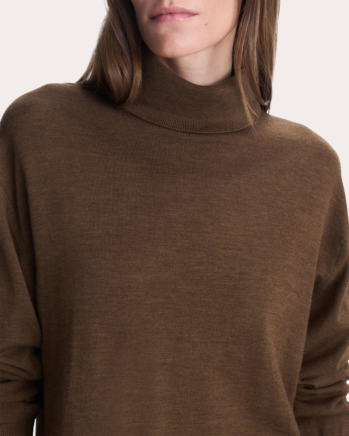 Aaliyah Merino Wool Turtleneck