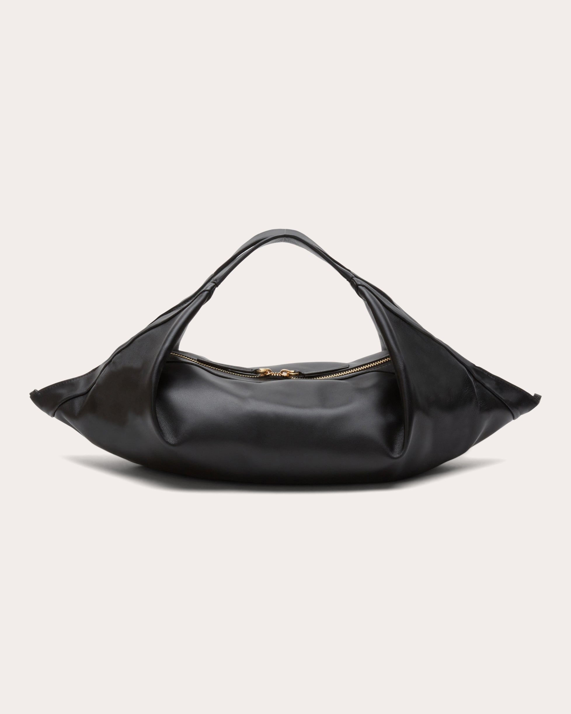 Luna Folded Leather Handbag