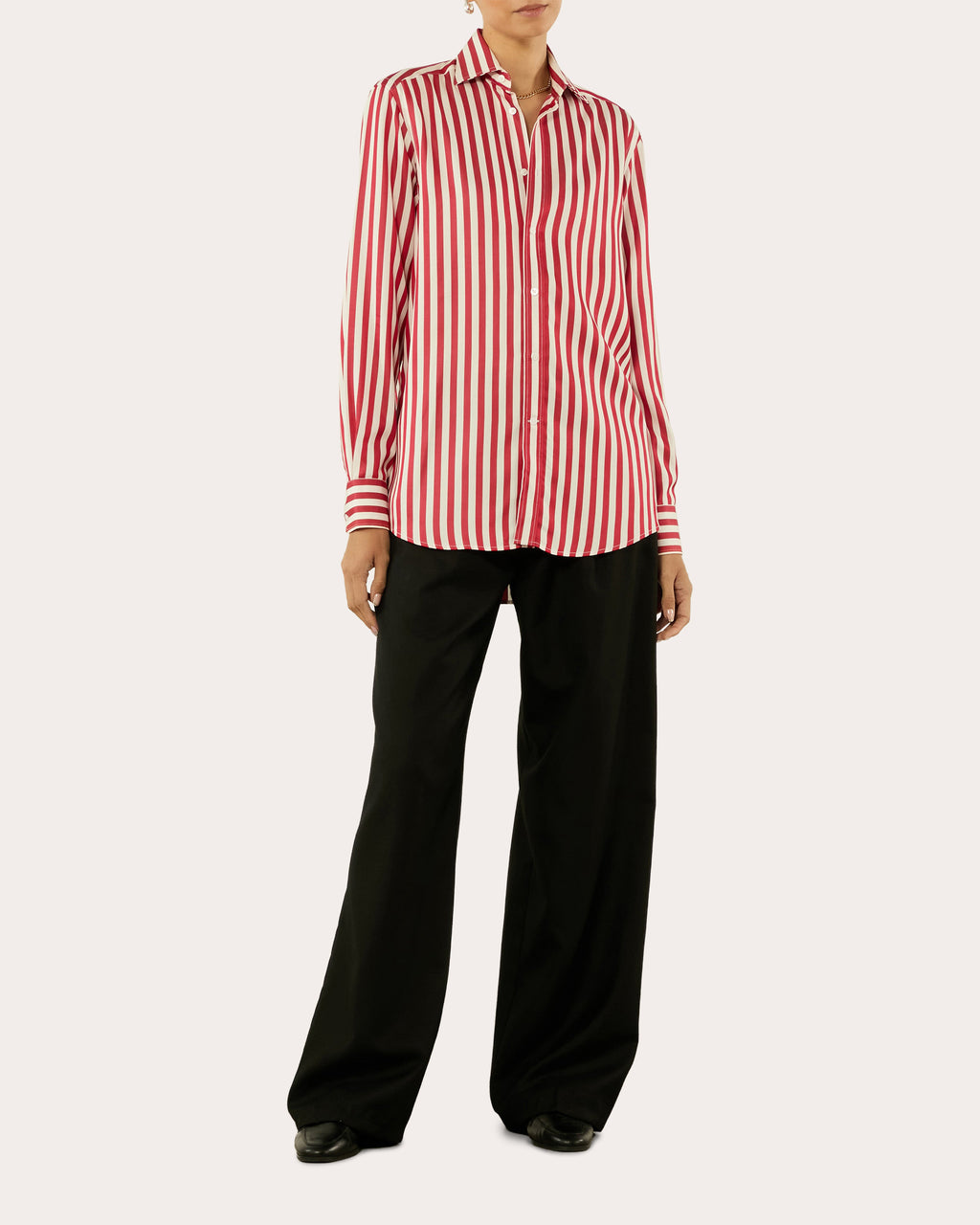 The Boyfriend Stripe Tencel™ Shirt