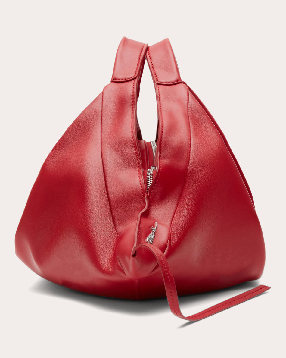 Luna Folded Leather Handbag