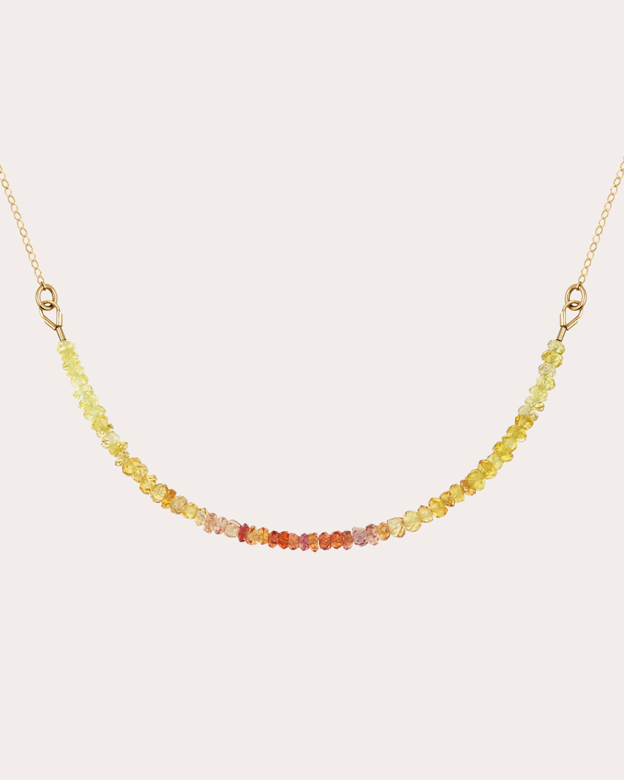 Nonza 14K Gold-Filled Sapphire Necklace
