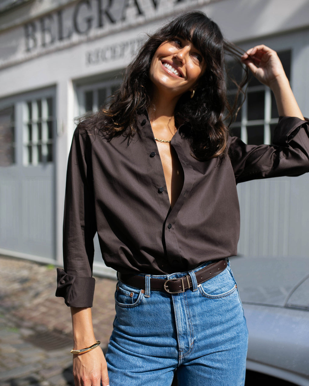 The Boyfriend Fine Poplin Shirt