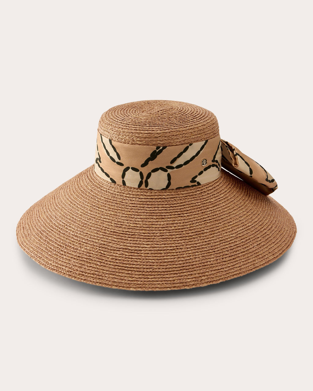 Keshini Raffia Lace Crocheted Sun Hat