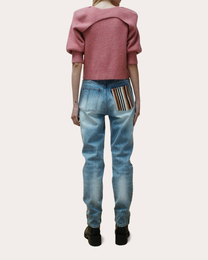 Driss Grosgrain Slim Jeans