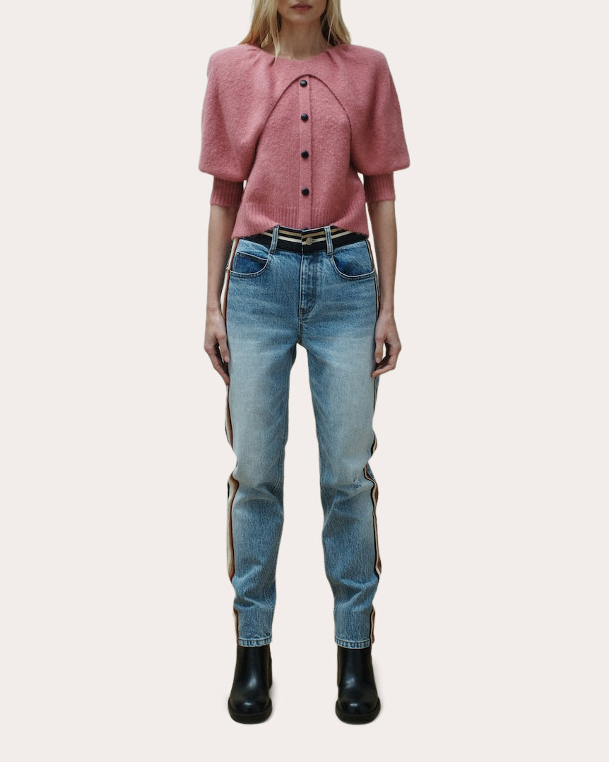 Driss Grosgrain Slim Jeans