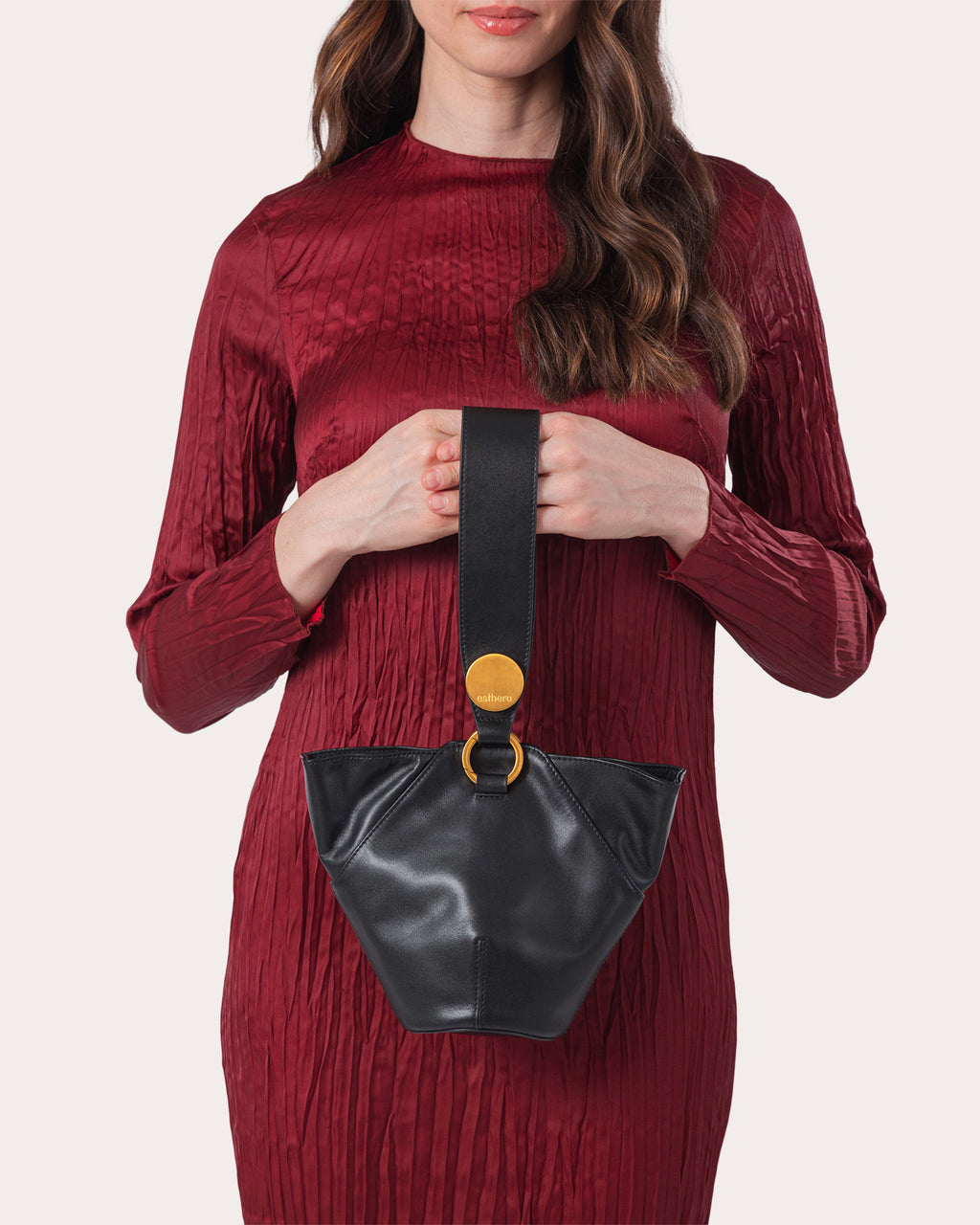 9PM Leather Shoulder Bag