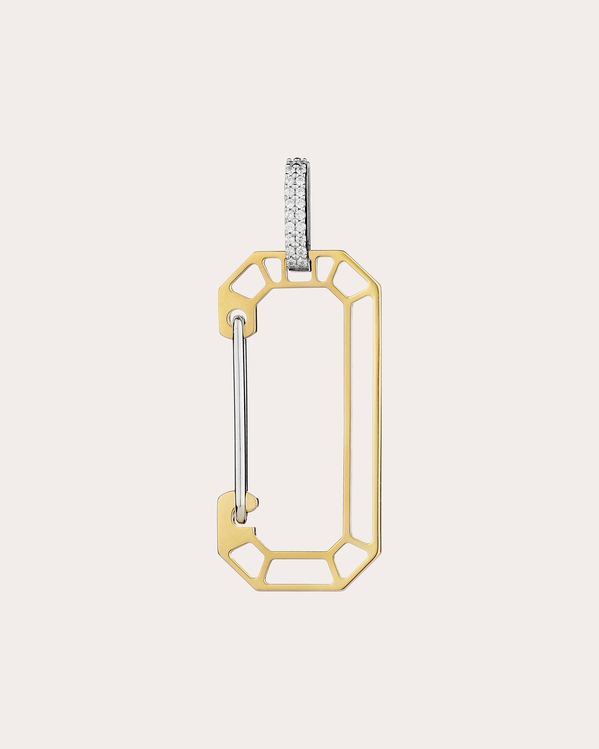 Diamond Big Anima Chiara Drop Earring