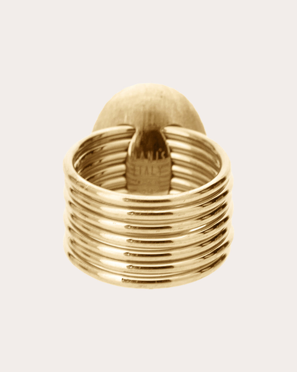 18k Gold Seven-Band Sway Ring