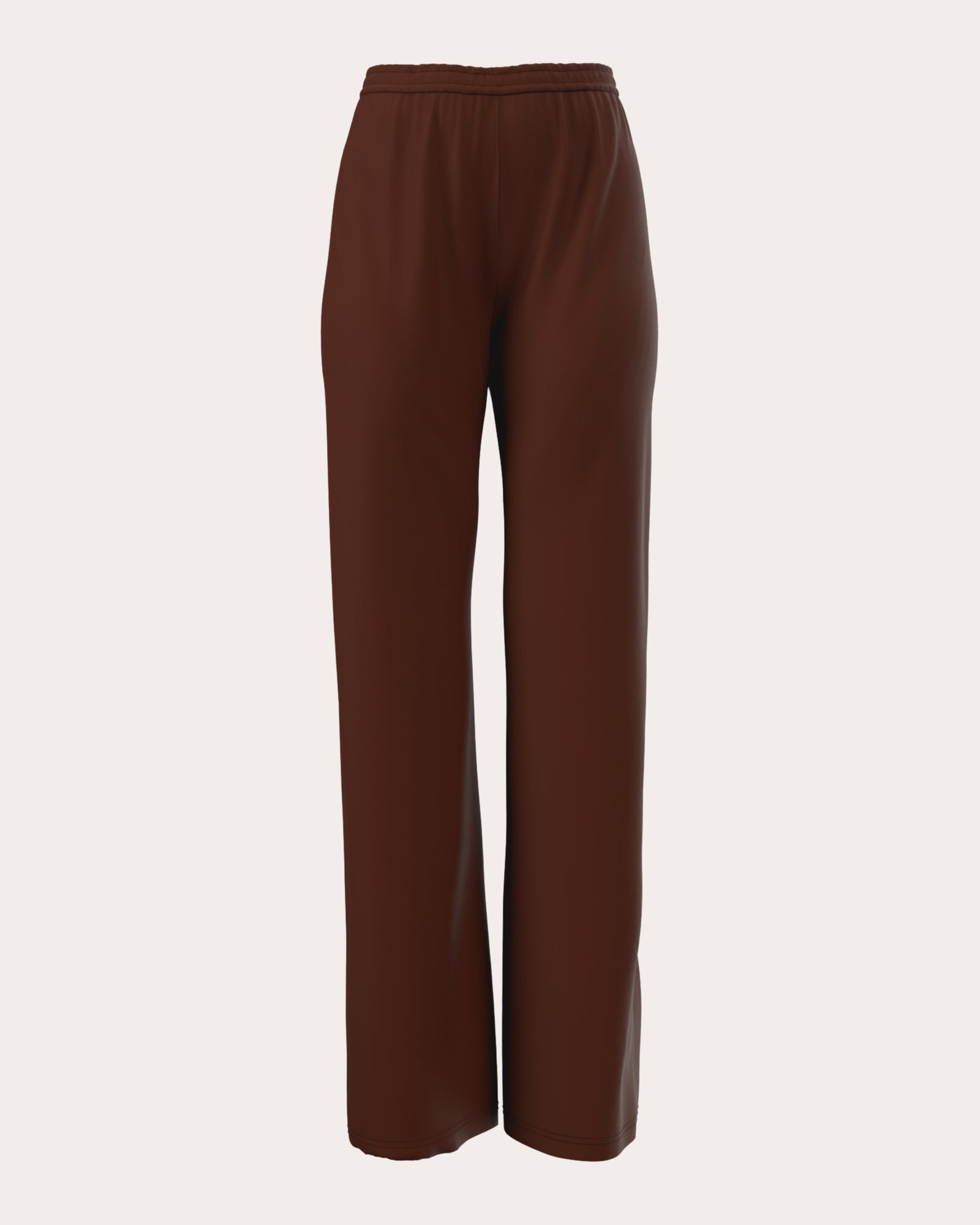 Ovu Knit Jersey Straight-Leg Pants