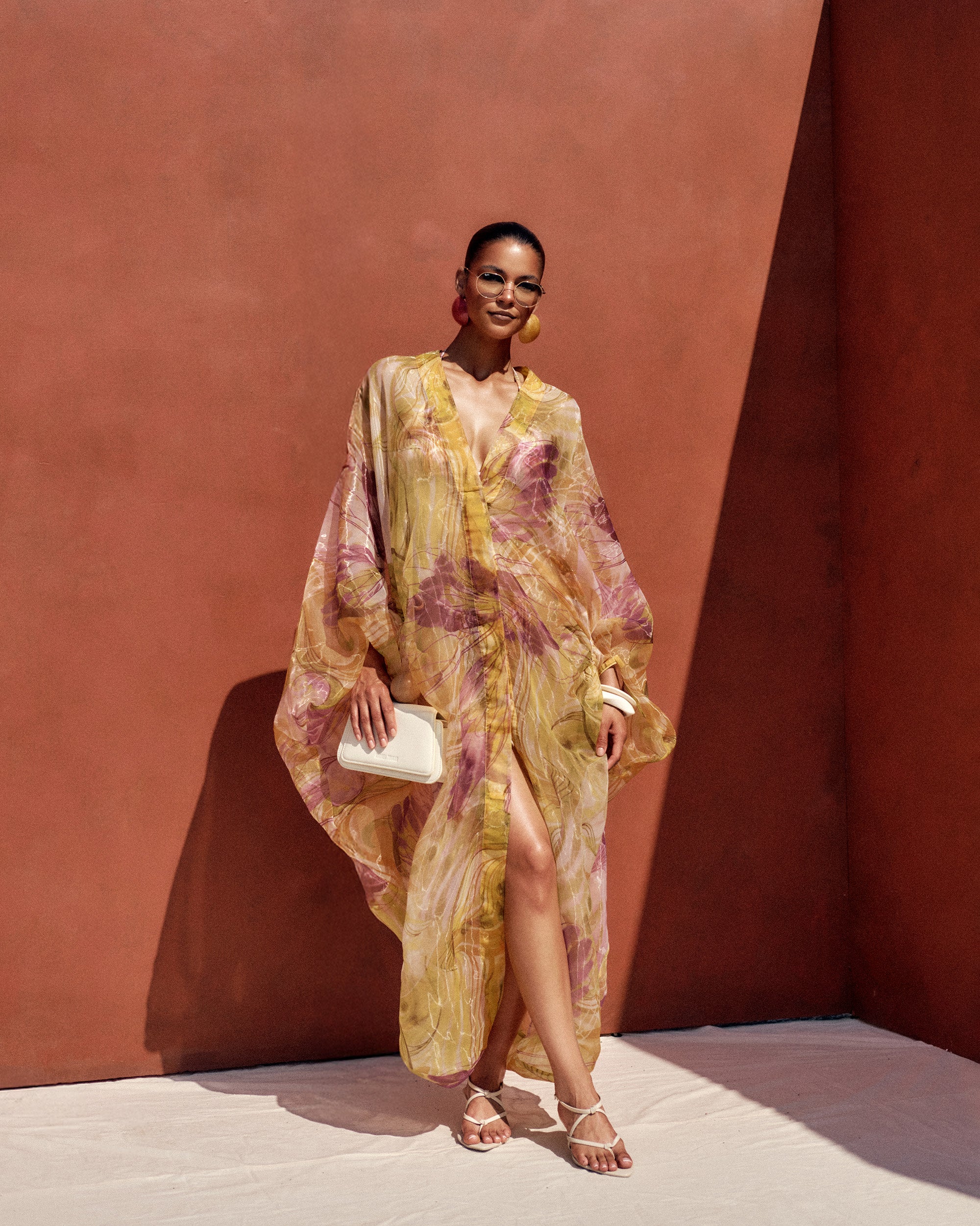 Labu Vibra Sheer Organza Bubble Robe | Olivela