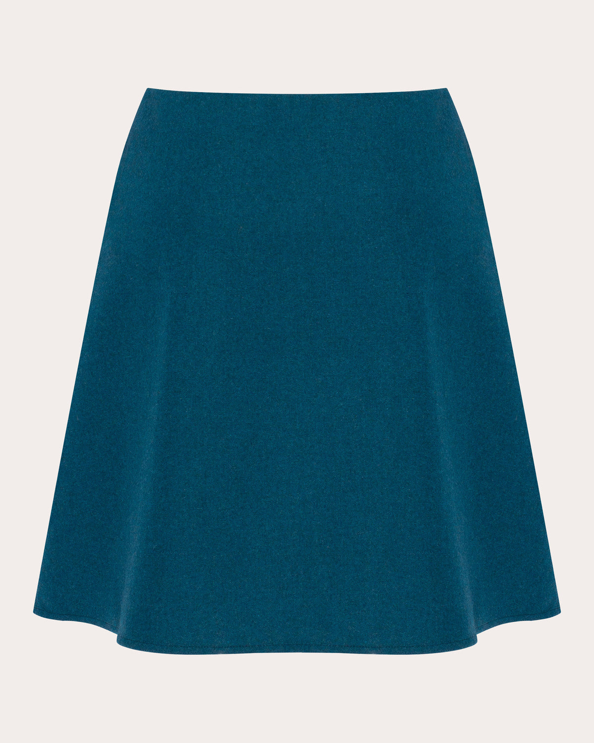 Velvet Rose Embroidered A-Line Mini Skirt