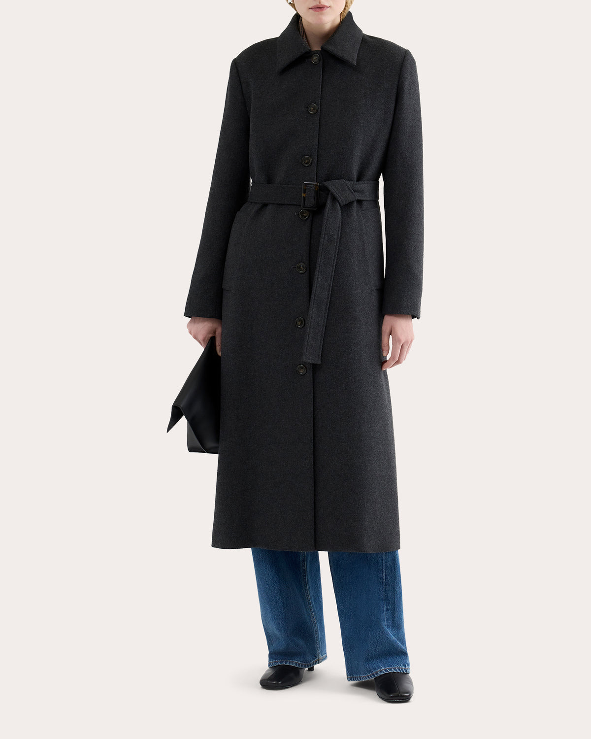 Belted Longline Coat
