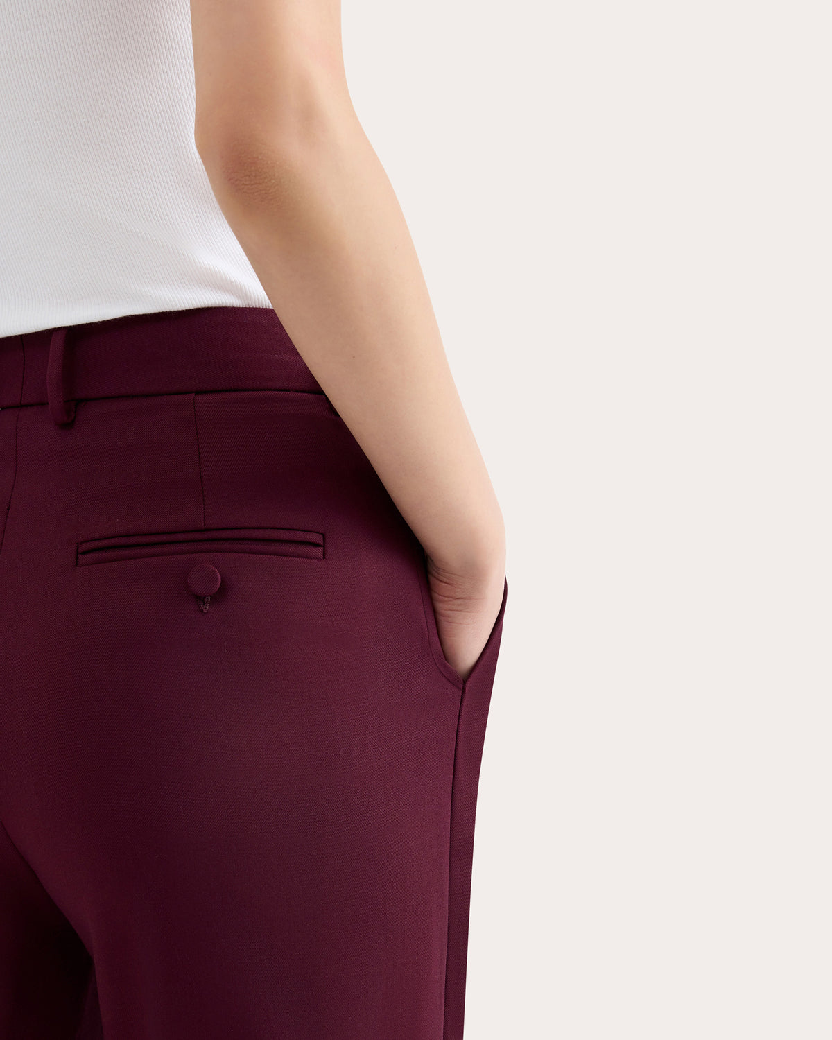 Seasonless Wool Straight-Leg Trousers