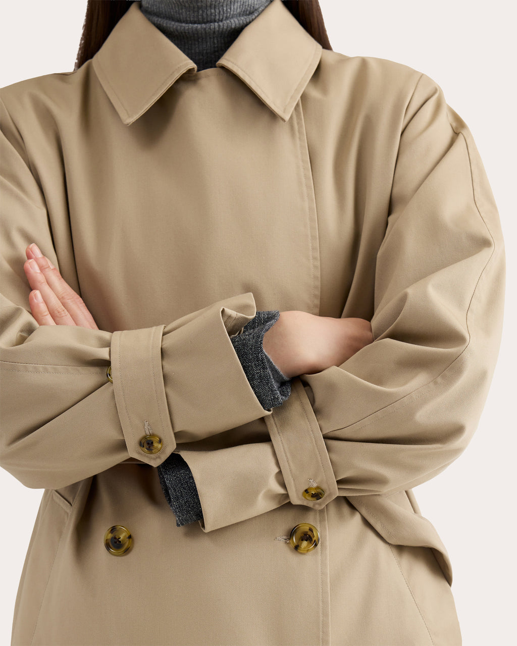 Twill Trench Coat