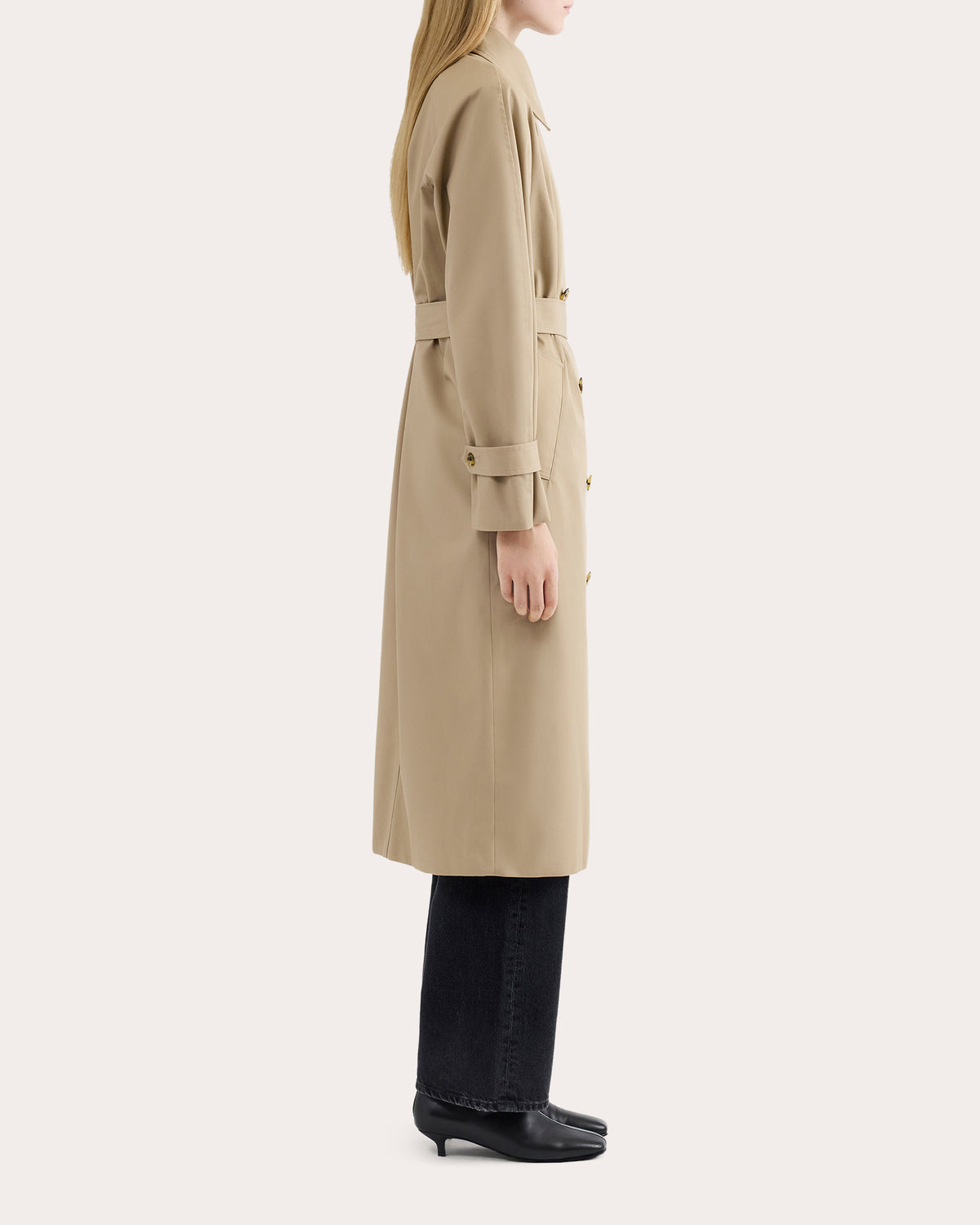 Twill Trench Coat