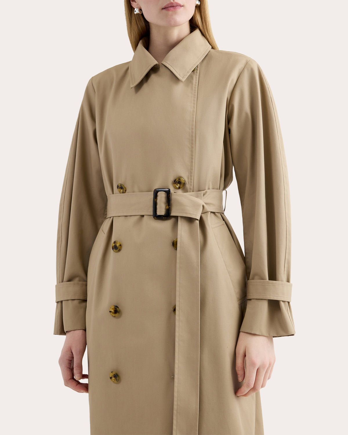 Twill Trench Coat