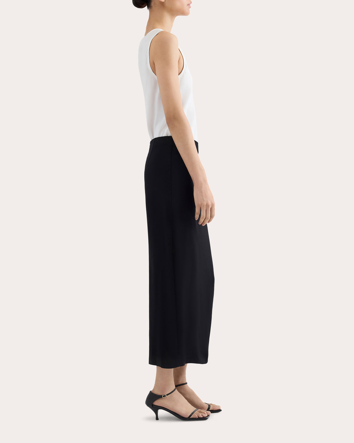 Slim High-Rise Maxi Skirt