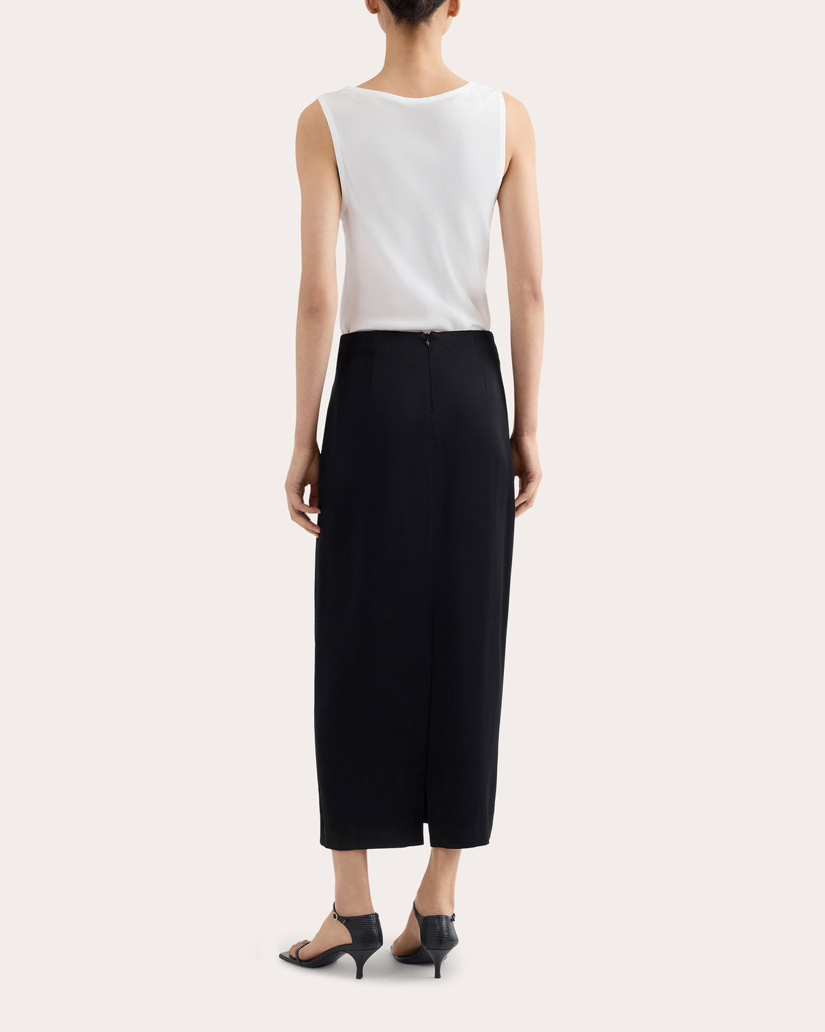Slim High-Rise Maxi Skirt