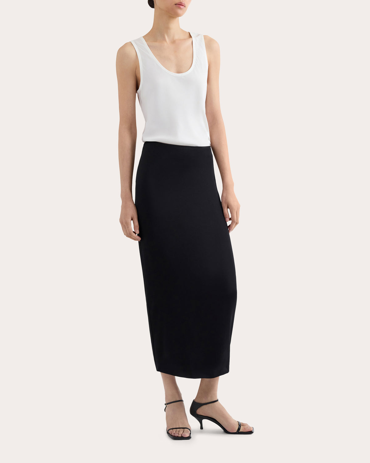 Slim High-Rise Maxi Skirt