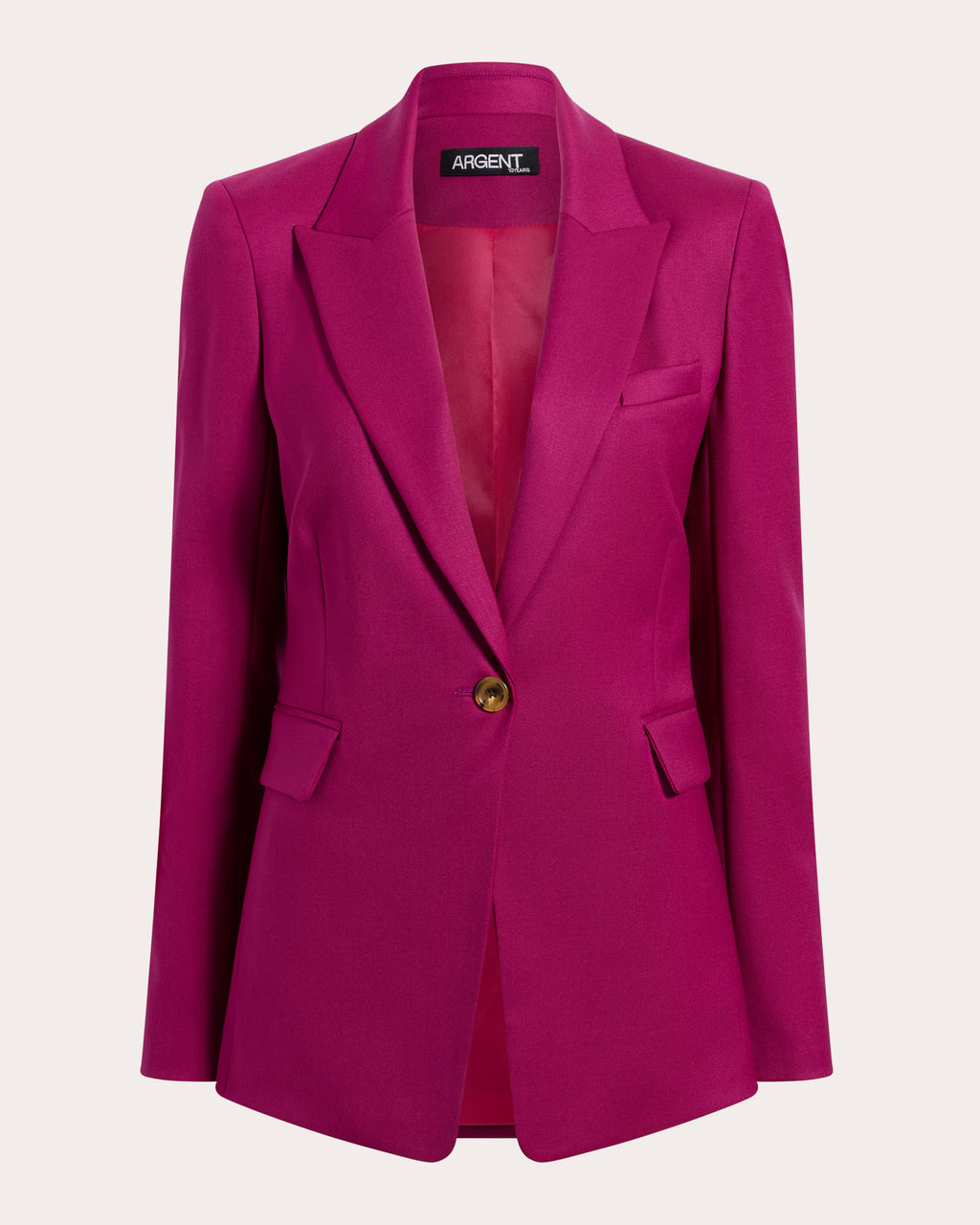 Seasonless Wool Single-Button Blazer