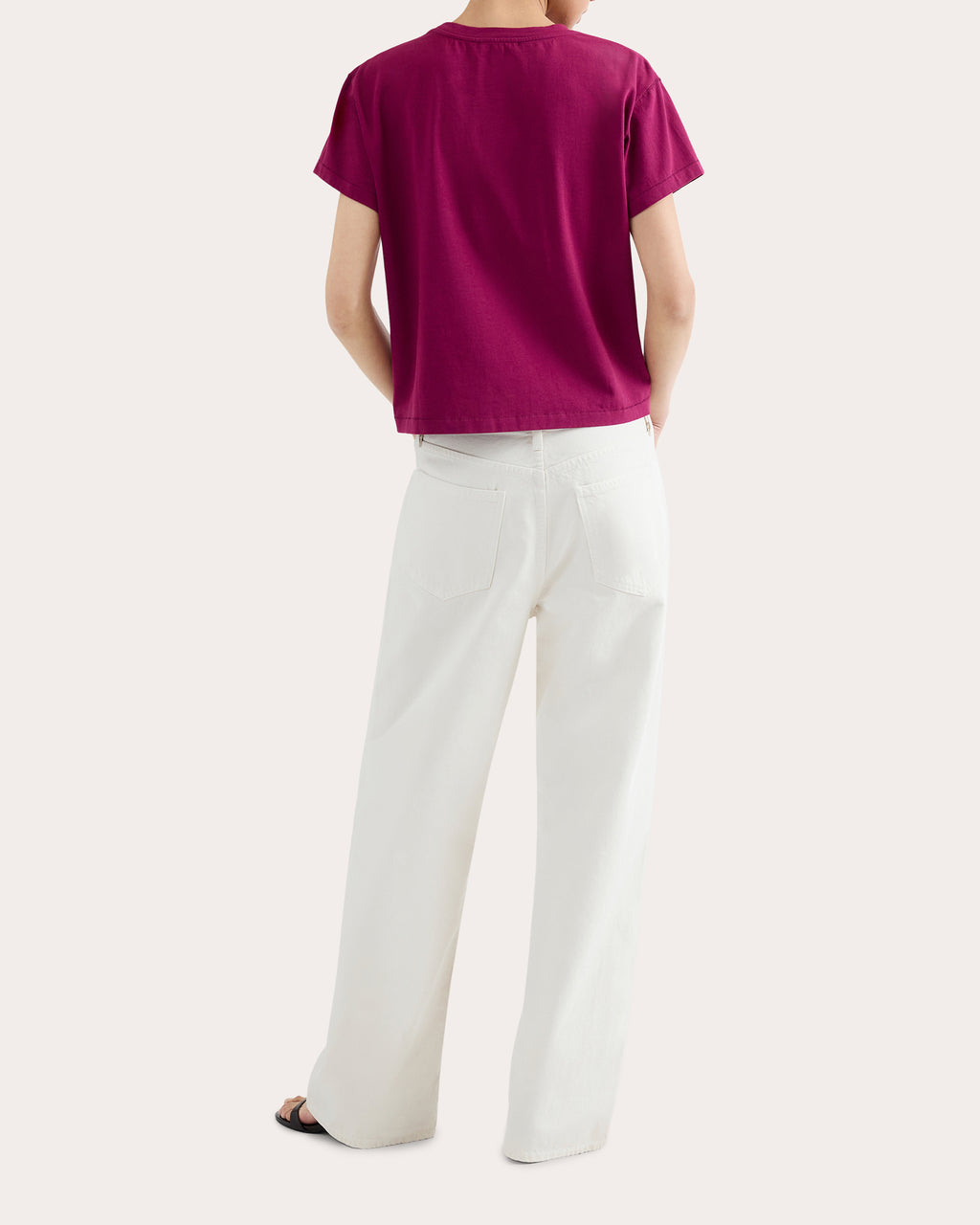 Cotton Jersey Shrunken Tee