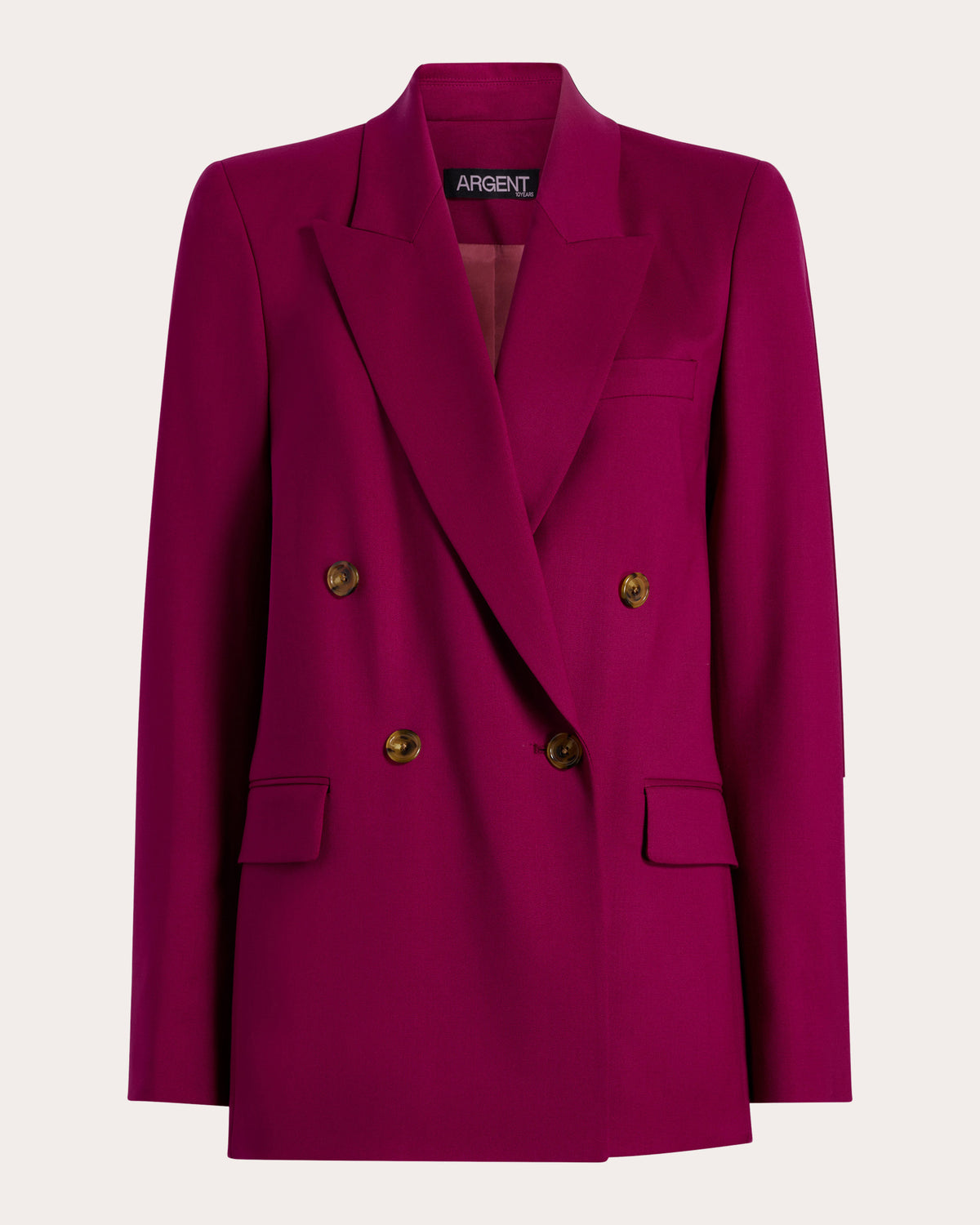 Seasonless Wool Peak Lapel Blazer