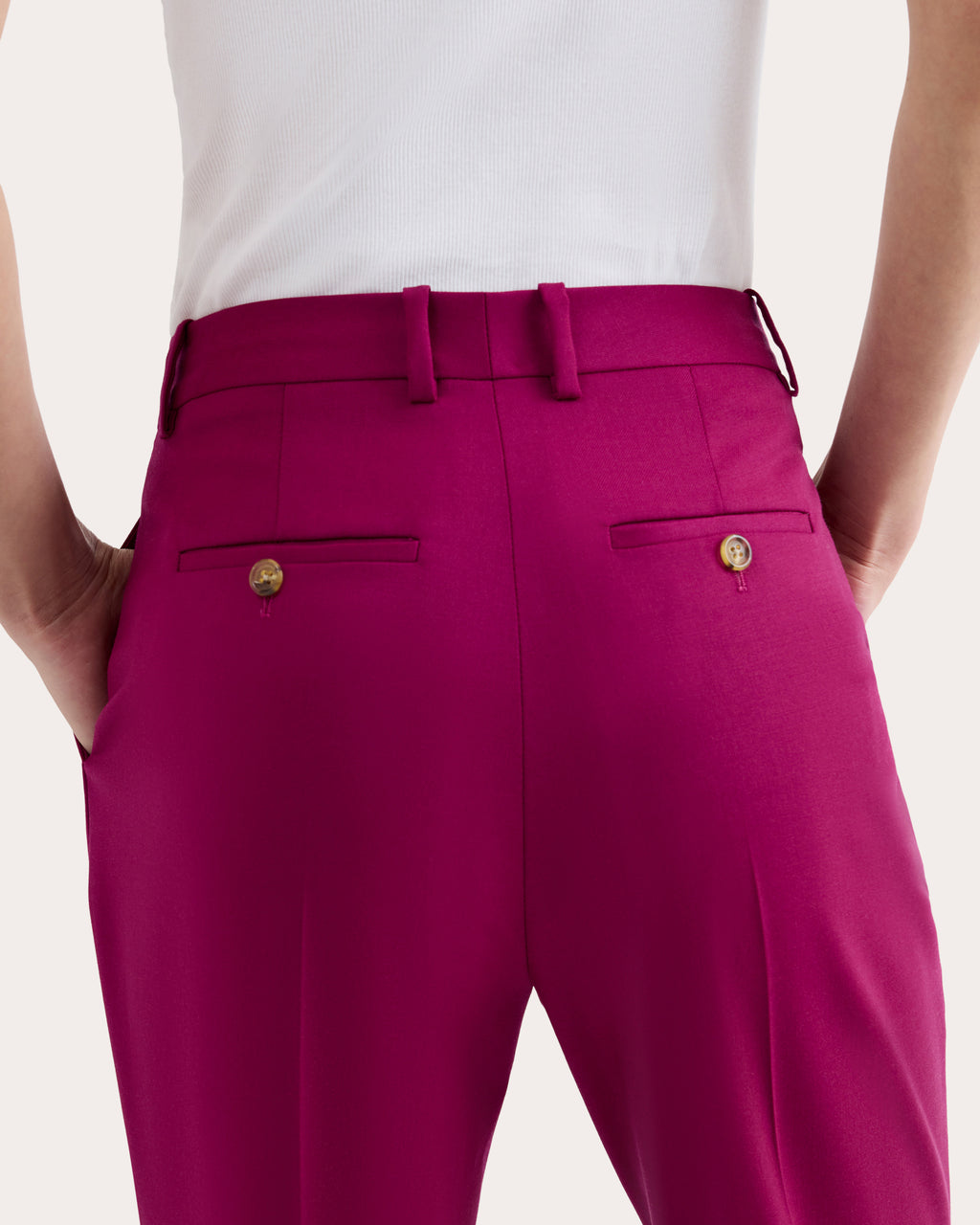 Seasonless Wool Straight-Leg Trousers