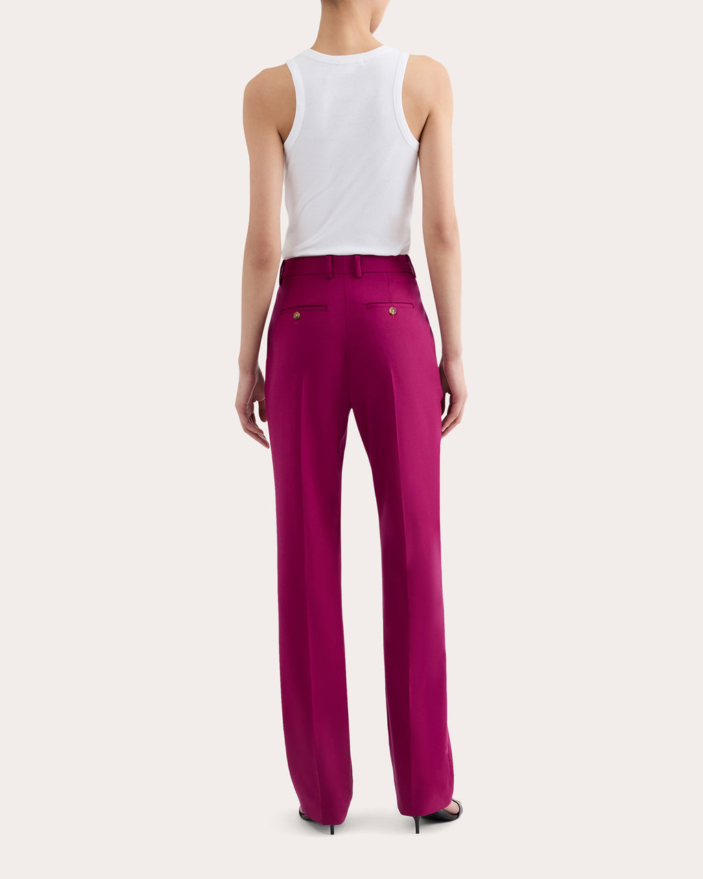 Seasonless Wool Straight-Leg Trousers