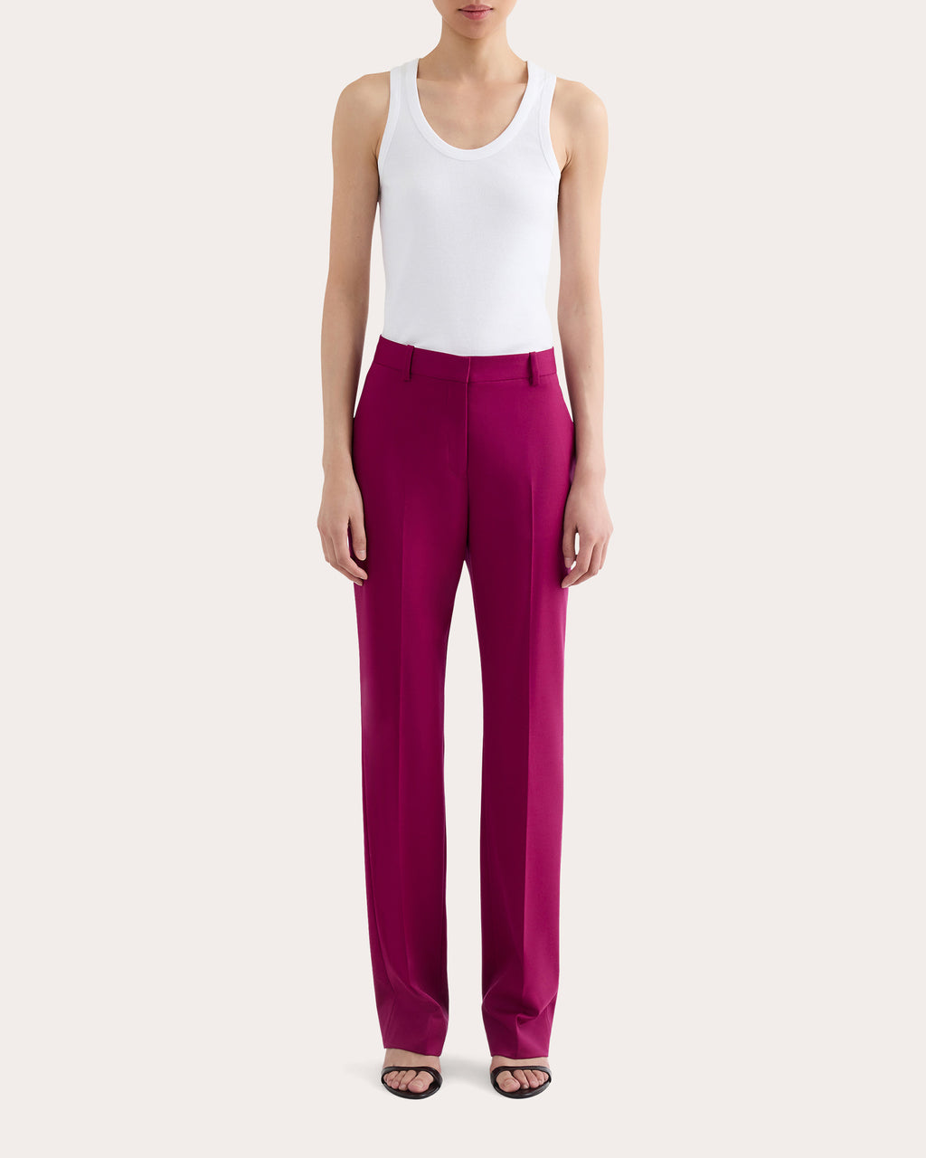 Seasonless Wool Straight-Leg Trousers