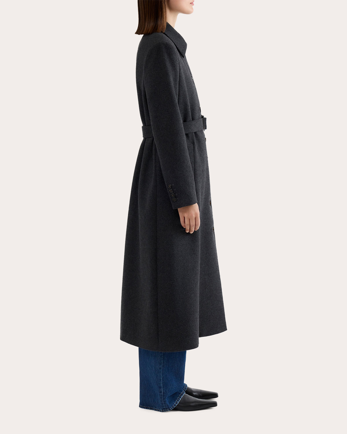 Belted Longline Coat