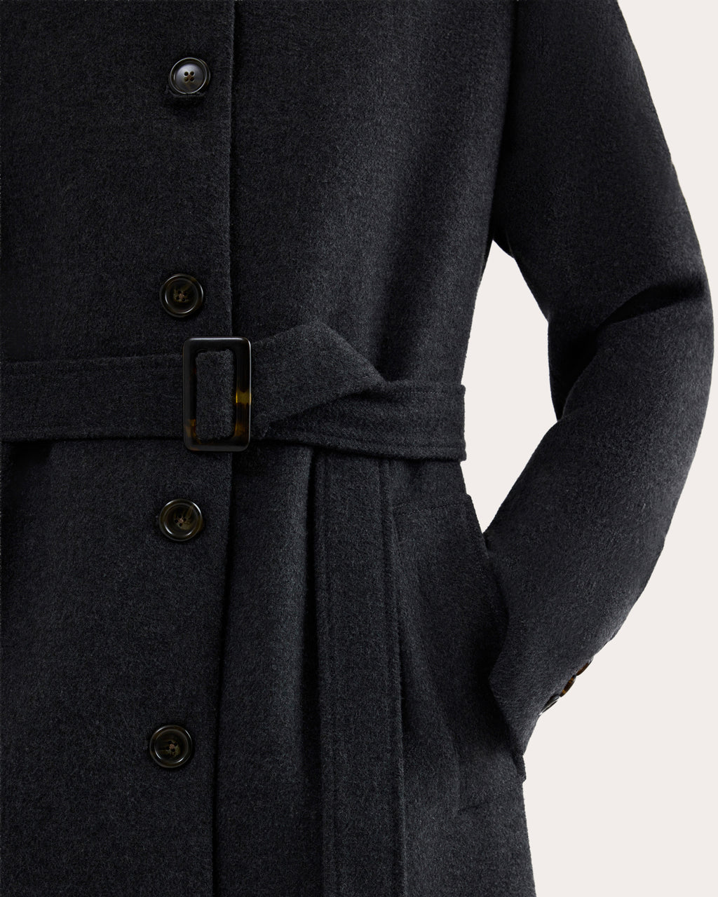 Belted Longline Coat