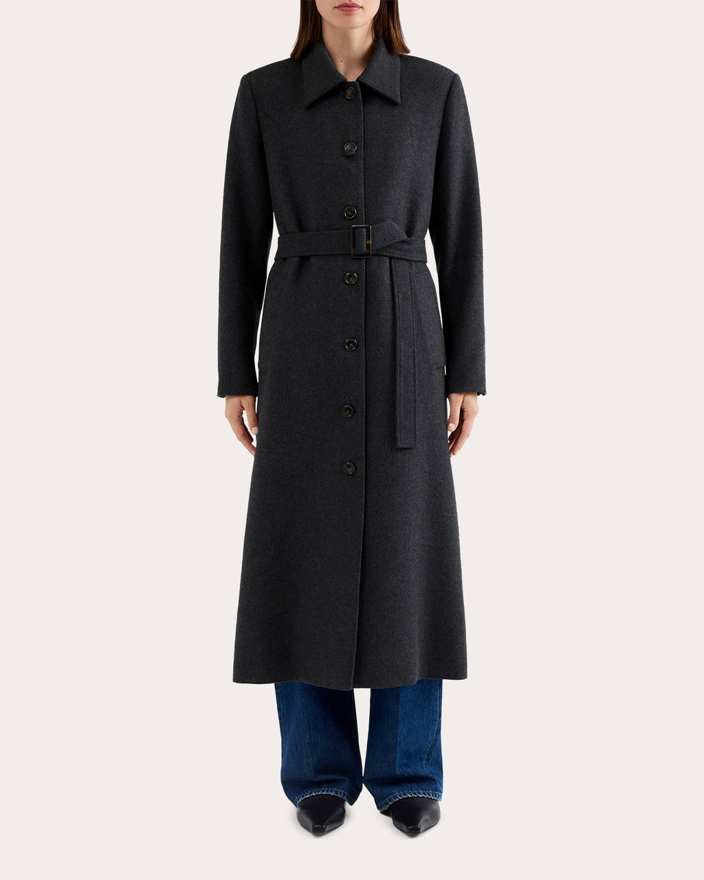 Belted Longline Coat